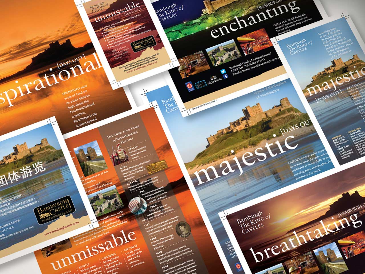 bamburgh castle marketing project