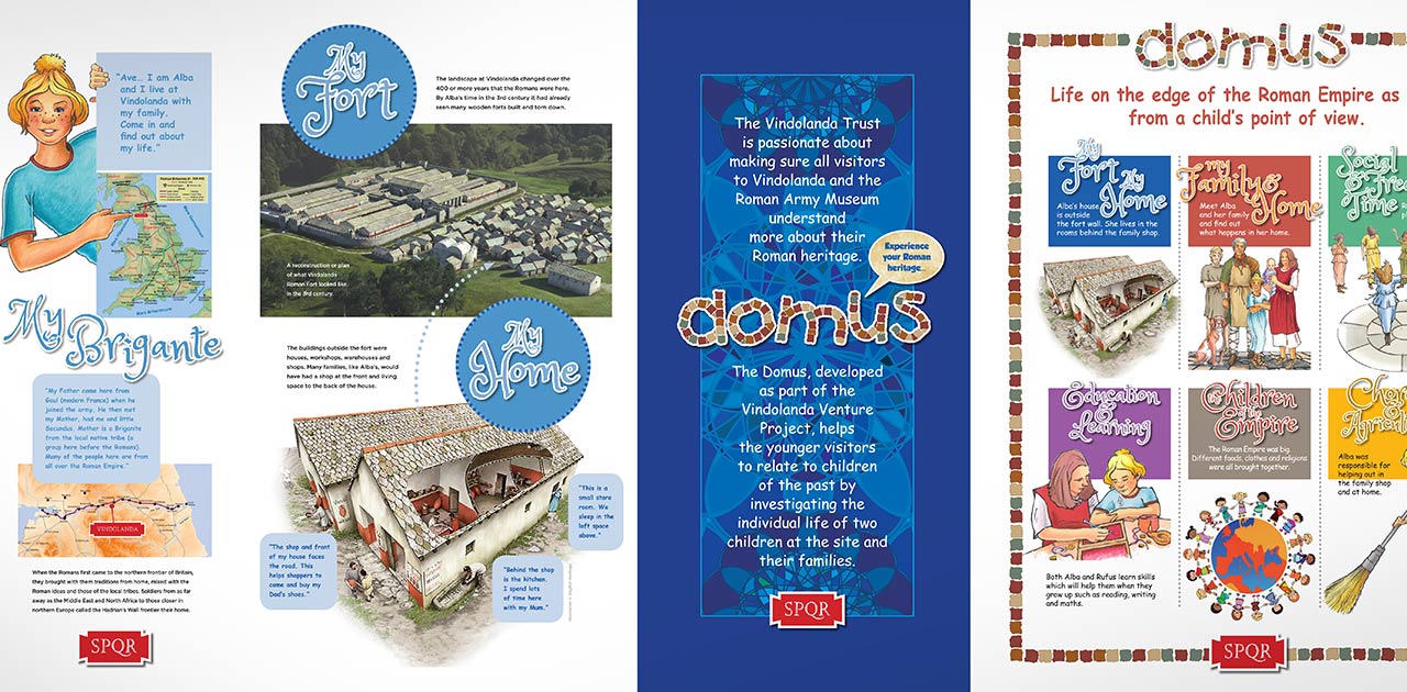 wall frieze with diorama