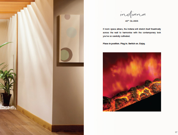 sample page from elgin and hall brochure