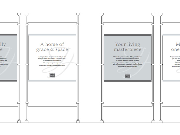 Jospeh Homes marketing suite display