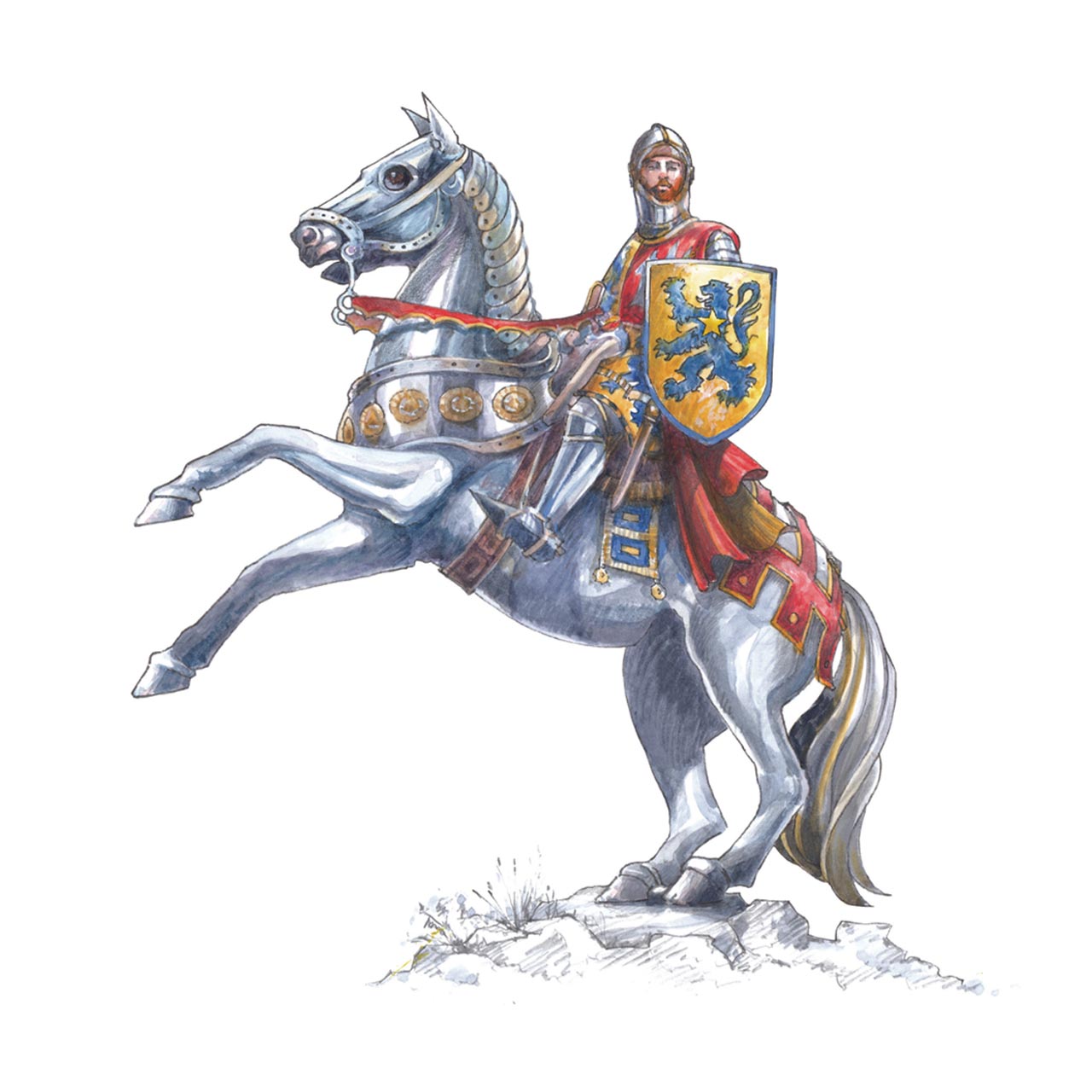 illustration of Sir Ralph Percy