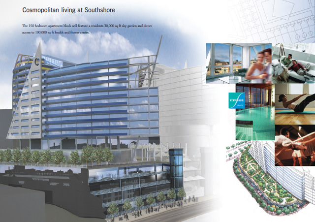 elevations of the South Shore development